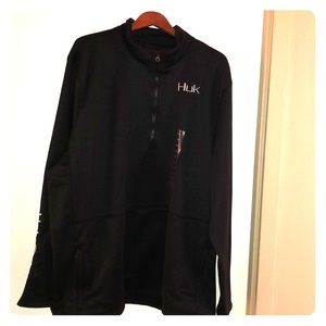 HUK Tidewater 1/4 Zip Fleece Shirt